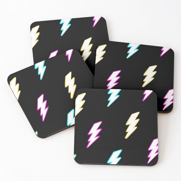 Item preview, NEON lightning bolts designed and sold by chloesheftel.