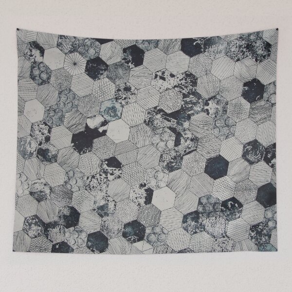 Item preview, Beautiful shapes patterns art design designed and sold by FHdesigns.