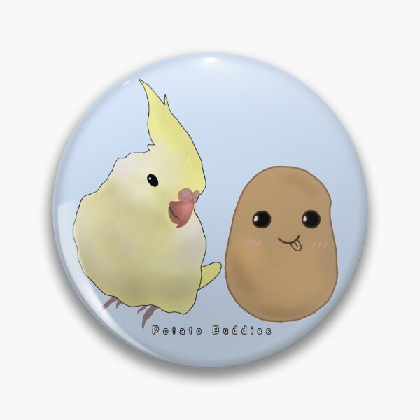 Item preview, Cockatiel And Silly Potato designed and sold by legitparrot.