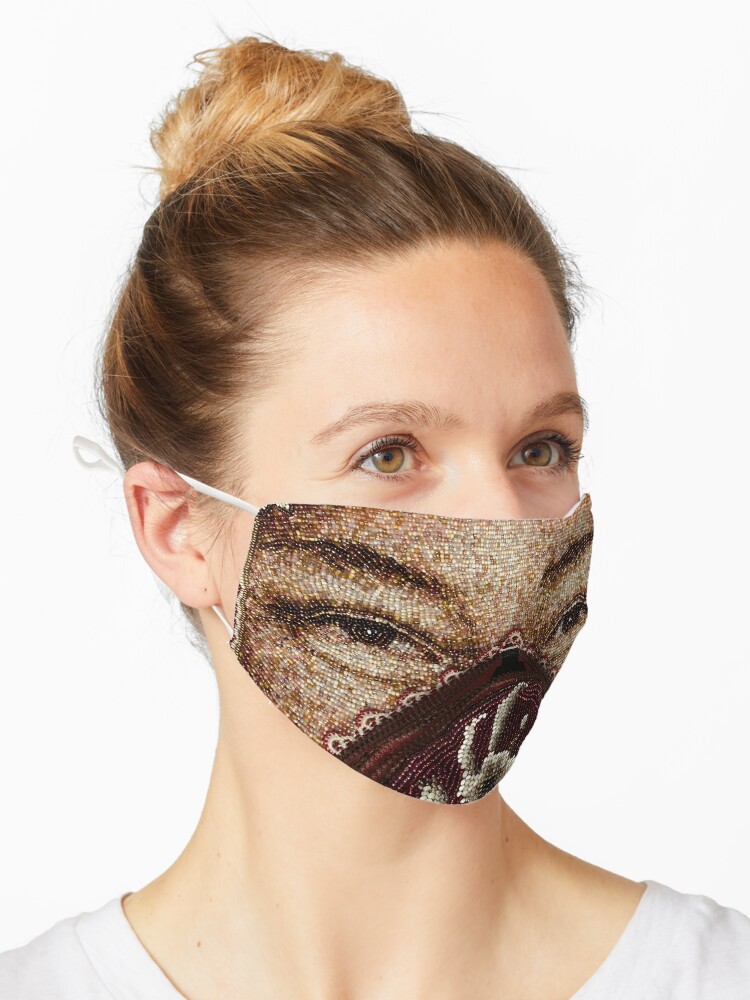 bearded lady mask