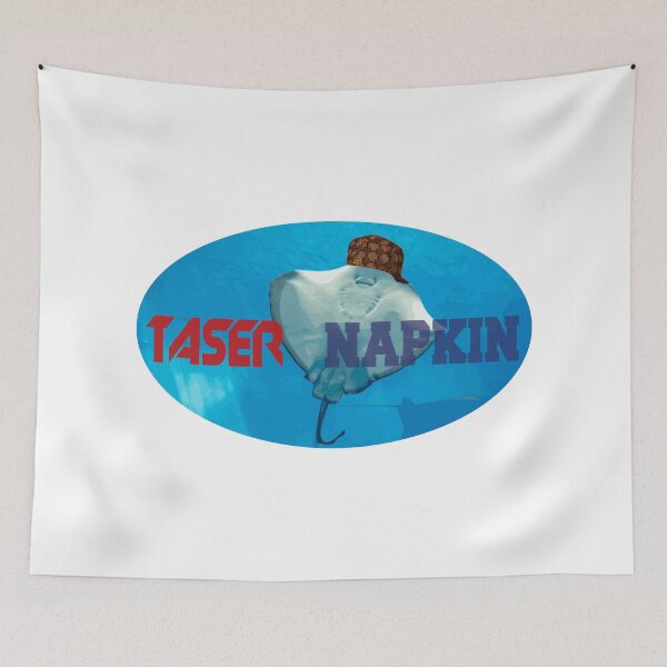 Item preview, Taser Napkin Scumbag Stingray designed and sold by ZEDorDEAD.