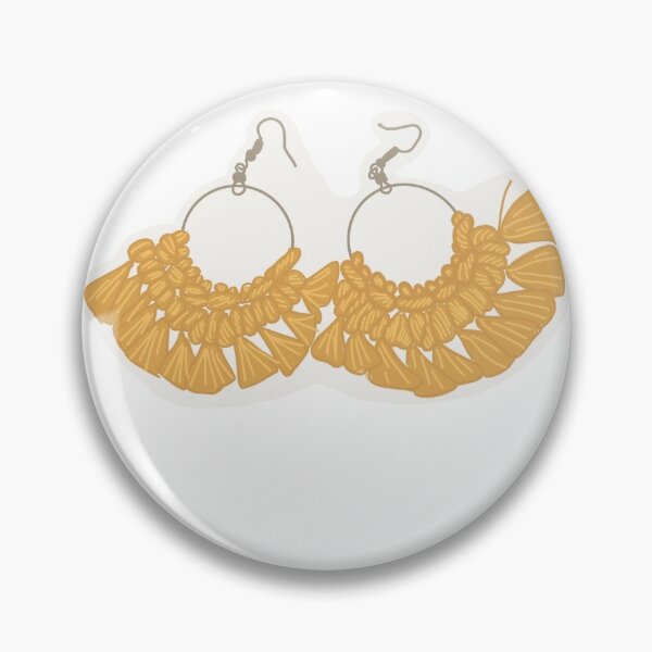 Earrings Pins And Buttons Redbubble - cherry earrings roblox