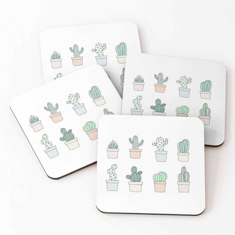 Item preview, Coasters (Set of 4) designed and sold by JeanStickerShop.