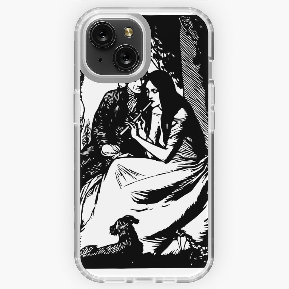Aperçu de l'œuvre Coque souple iPhone créée et vendue par RosaLeeDesign.