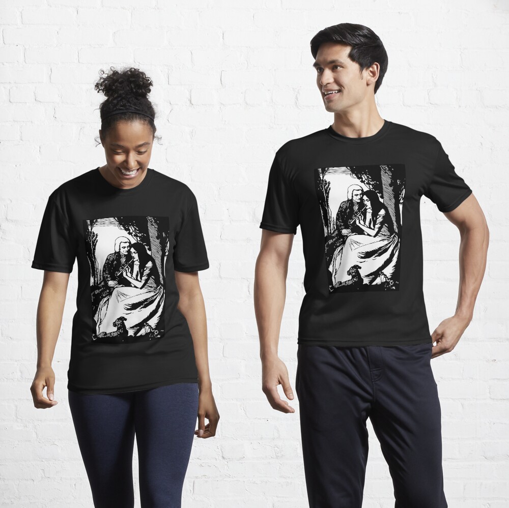 Aperçu de l'œuvre T-shirt respirant créée et vendue par RosaLeeDesign.