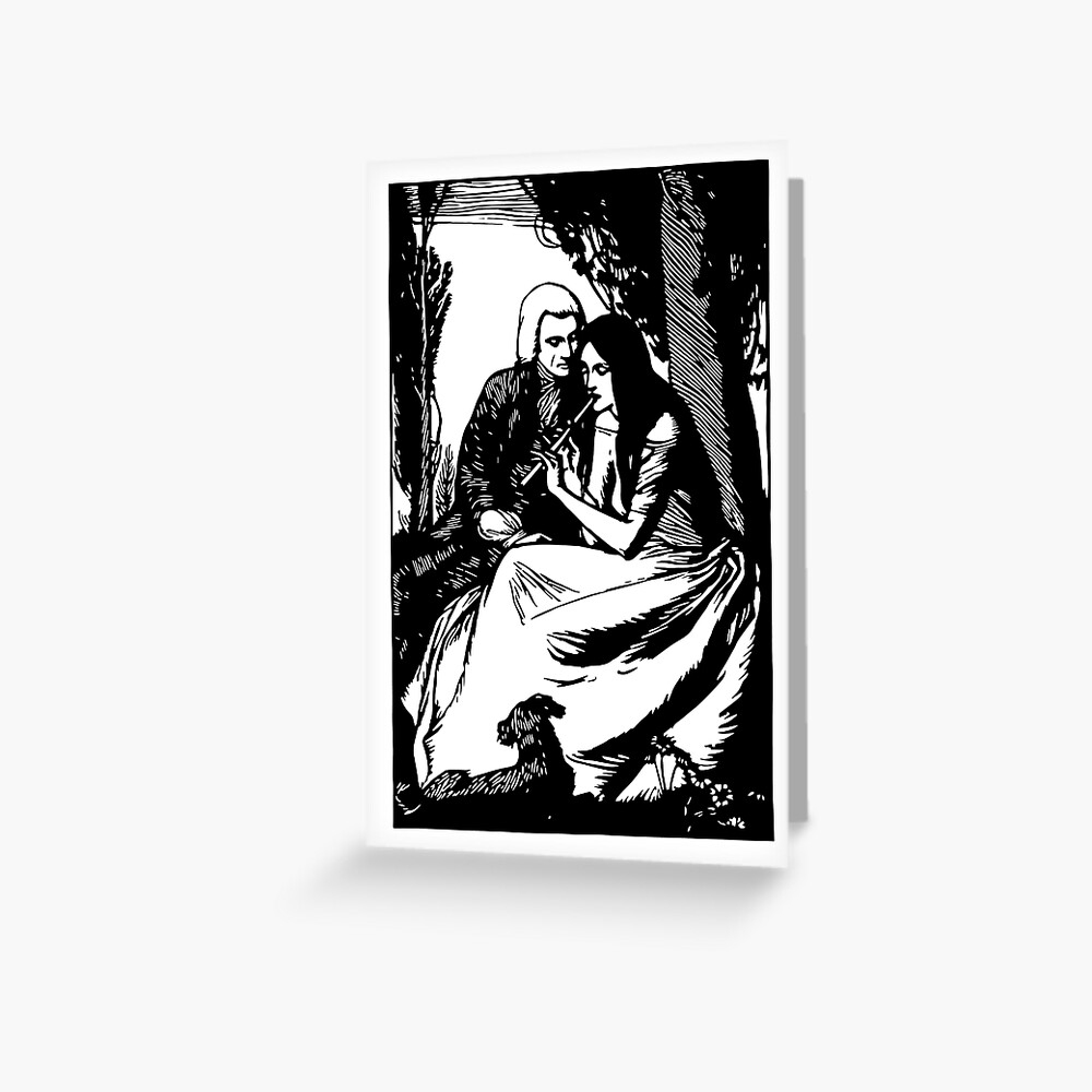 Aperçu de l'œuvre Carte de vœux créée et vendue par RosaLeeDesign.