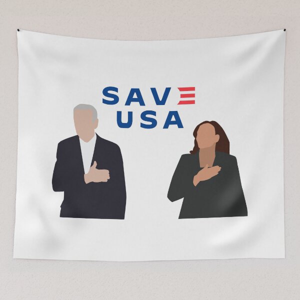 Item preview, Save USA Biden Harris designed and sold by docBrown00.