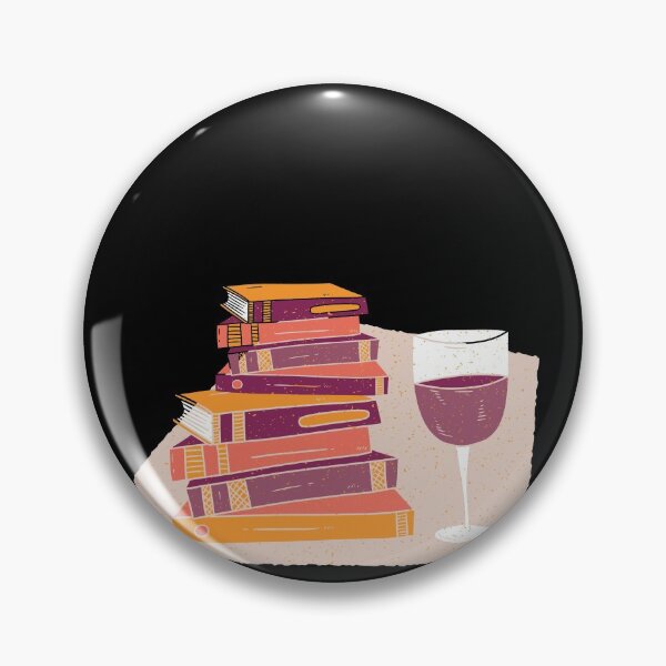 Item preview, Wine and book - Gift idea for reader designed and sold by Watersolution.