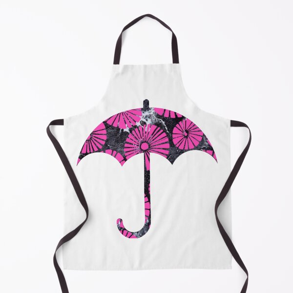 Item preview, Hot pink umbrellas in a cosmic storm designed and sold by Michelle Sinz.