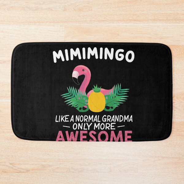 Artikelvorschau, Mimimingo lustiges Mimi-Geburtstags-Flamingo-Geschenk entworfen und verkauft von zedesignn.