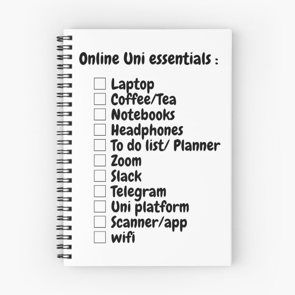 Item preview, Online Uni essentials checklist stickers designed and sold by kina lakhani.