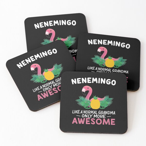 Item preview, Nenemingo Funny  Nene Birthday Flamingo Gift designed and sold by zedesignn.