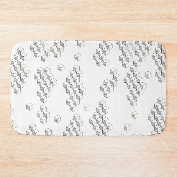 Item preview, Geometric White Pattern designed and sold by ricoalencar.