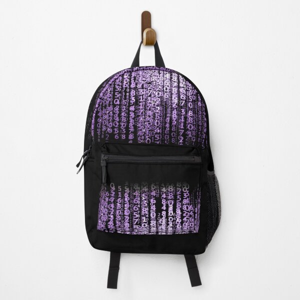 Item preview, Matrix Code Purple Cyber Security Geek designed and sold by Jolly-Yosei.