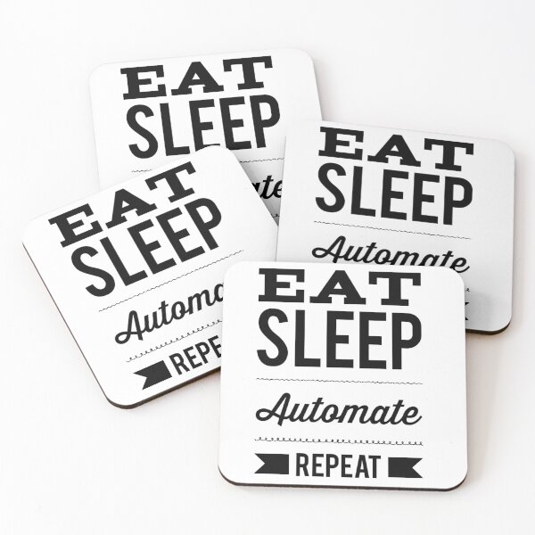 Item preview, Eat Sleep Automate Repeat - Smart Home Design designed and sold by TheBestMedicine.