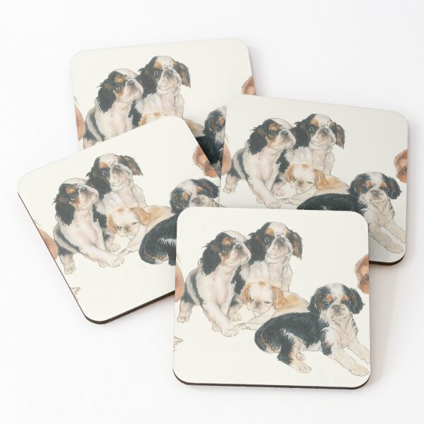 Item preview, English Toy Spaniel Puppies designed and sold by BarbBarcikKeith.