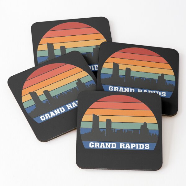 Item preview, Grand Rapids Skyline Souvenir Michigan USA Silhouette designed and sold by TeeHome.
