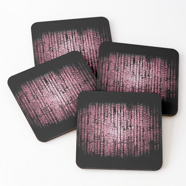Item preview, Matrix Code Pink Cyber Security Geek designed and sold by Jolly-Yosei.