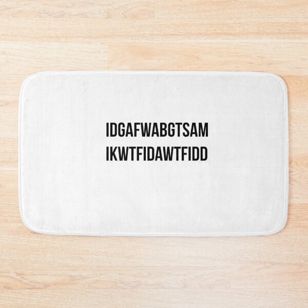 Item preview, IDGAF  designed and sold by Profashionall.