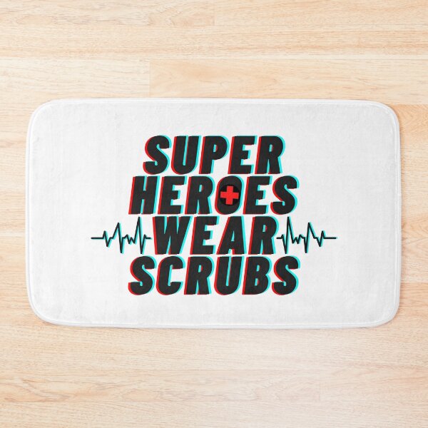 Item preview, Super Heroes Wear Scrubs - Healthcare Professionals -Nurses designed and sold by WishingInkwell.