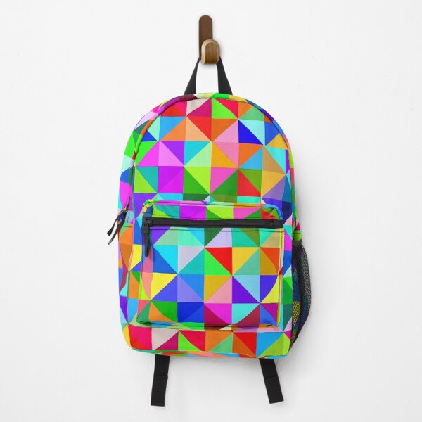 Item preview, Colorful Geometric Abstract Triangle Square designed and sold by digitalvintage.