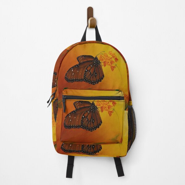 Item preview, Orange Tapestry. Butterfly on orange flower designed and sold by Zina Stromberg.