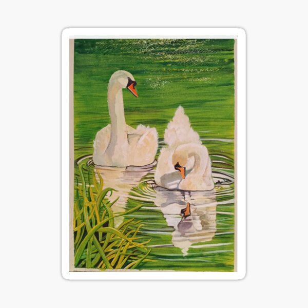 Tranquilly Peaceful Sticker