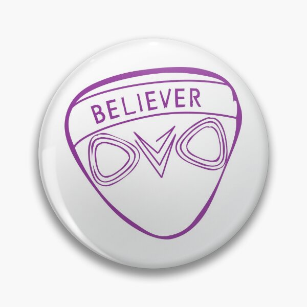 Item preview, Purple Alien Believer drawing designed and sold by superbleague.