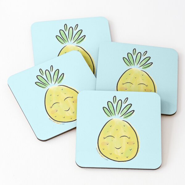 Item preview, Happy Pineapple designed and sold by PancakeAndLoaf.