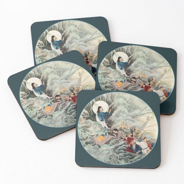 Item preview, Jesus Calming the Storm - Lu Hongnian designed and sold by wdksaturday.