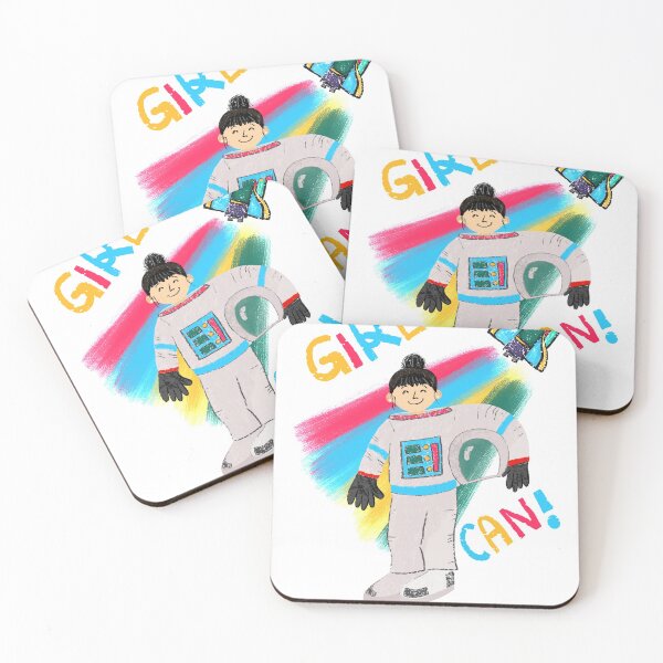 Item preview, Girls Can Women Astronaut designed and sold by mandhara.