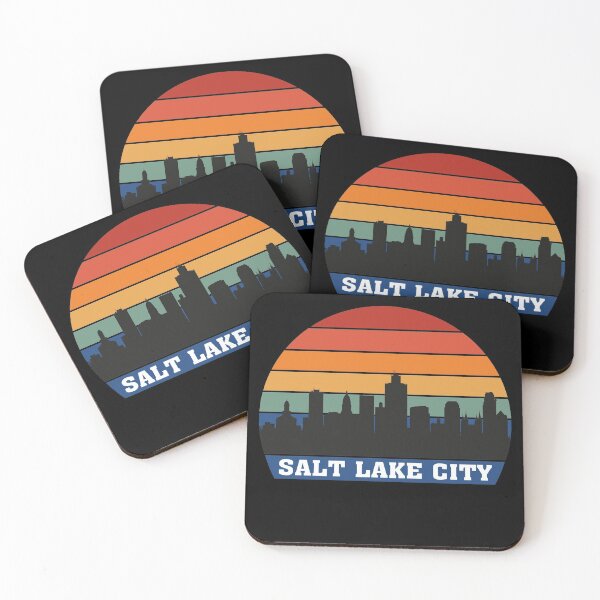 Item preview, Salt Lake City Skyline Souvenir Utah USA Silhouette designed and sold by TeeHome.