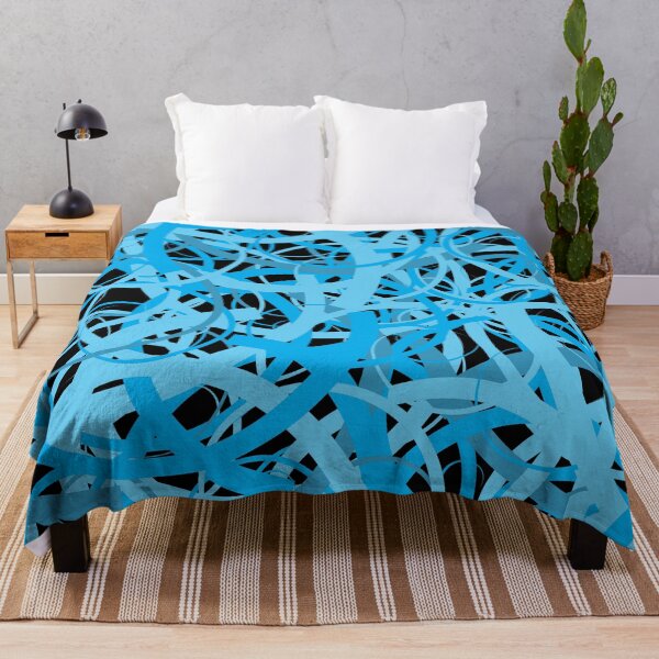 Item preview, Blue Squiggles designed and sold by BhARTi Taylor.
