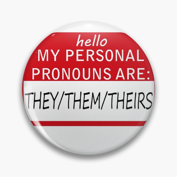 Item preview, Personal Pronouns They Them Theirs designed and sold by Blissikins.