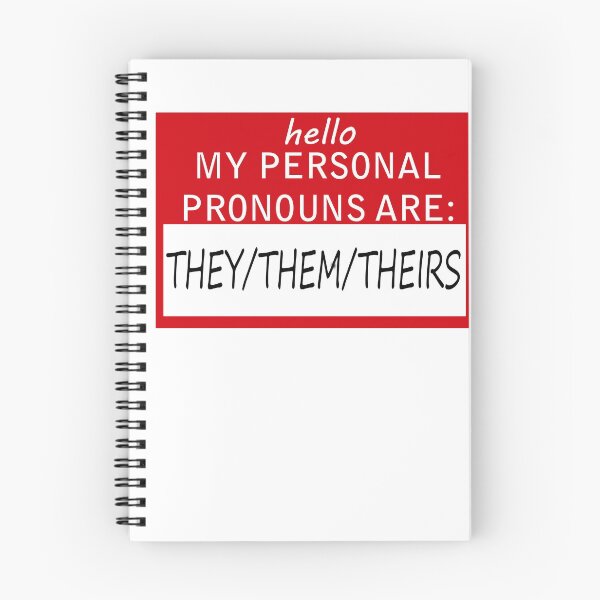 Item preview, Personal Pronouns They Them Theirs designed and sold by Blissikins.