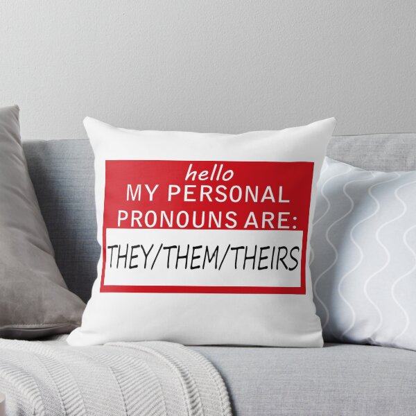 Item preview, Personal Pronouns They Them Theirs designed and sold by Blissikins.