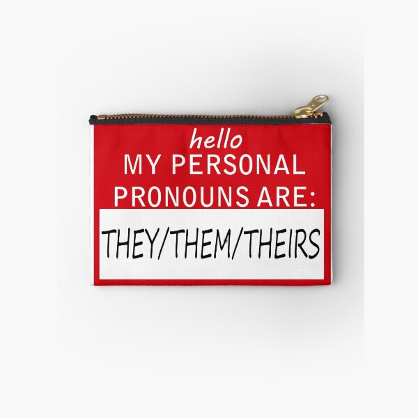 Item preview, Personal Pronouns They Them Theirs designed and sold by Blissikins.