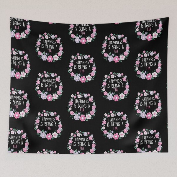 Item preview, Happiness Is Being a Tia Birthday Tia Gift designed and sold by zedesignn.