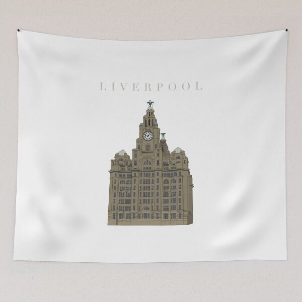 Item preview, Liver Building Liverpool  designed and sold by chloedixonnn.