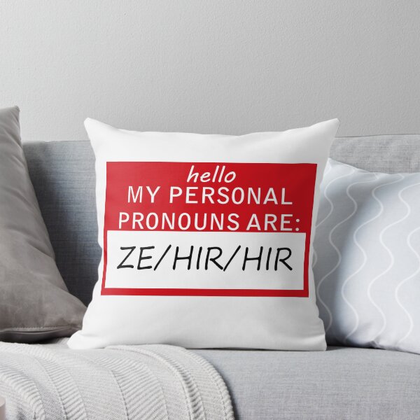 Item preview,  Personal Pronouns Ze Hir Hir designed and sold by Blissikins.