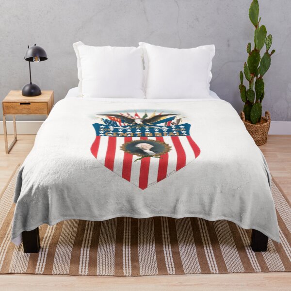 Item preview, President Washington Centennial American Flag Shield - 1876 designed and sold by warishellstore.