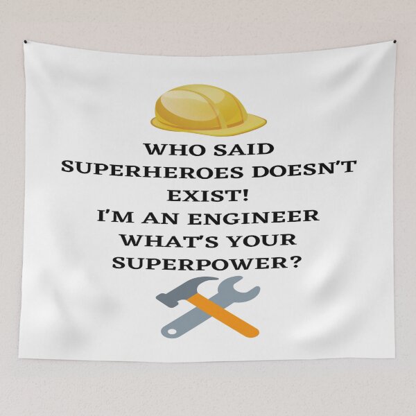 Item preview, Engineer Superhero designed and sold by Kalebmarq7.