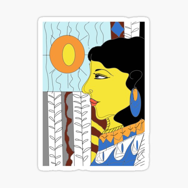 Face Design Sticker