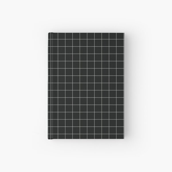 Aesthetic Grid - Black Hardcover Journal