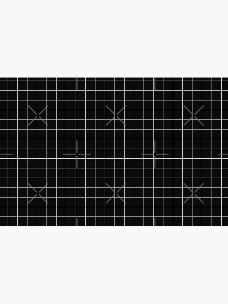 Aesthetic Grid - Black by heathaze