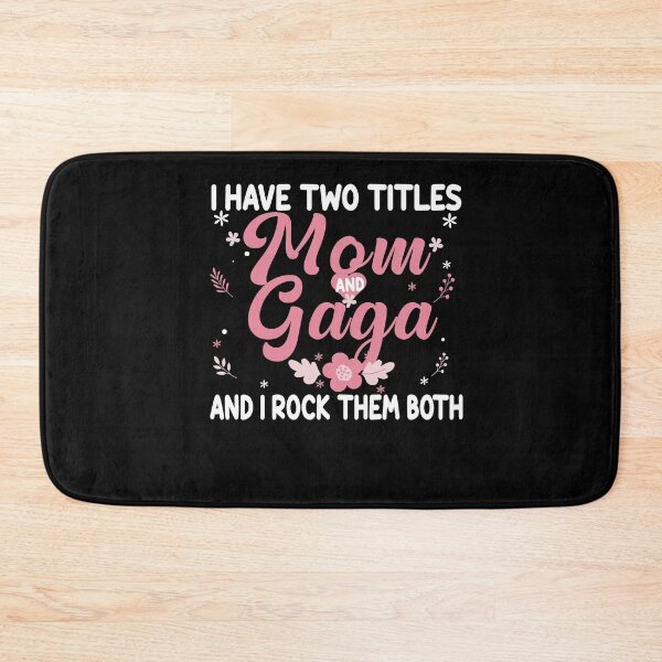 Item preview, I have Two Titles Mom and Gaga Birthday Gaga Gift designed and sold by zedesignn.