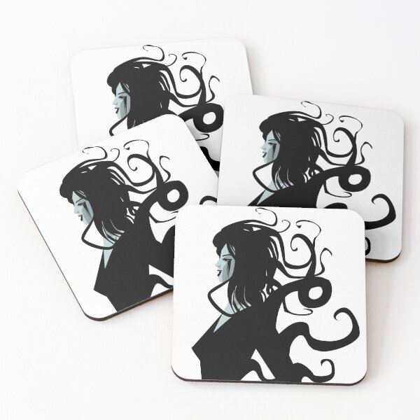 Item preview, Dark creepypasta woman designed and sold by matintheworld ( delcarmat ).