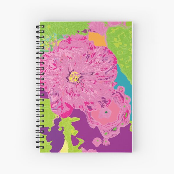 Alcea Rosea Cahier à spirale