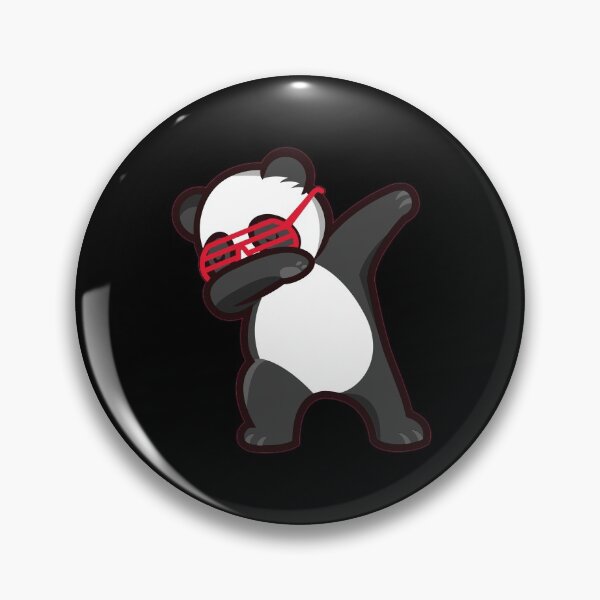 Item preview, Cool Dabbing Panda with Shutter Glasses designed and sold by friendlyspoon.
