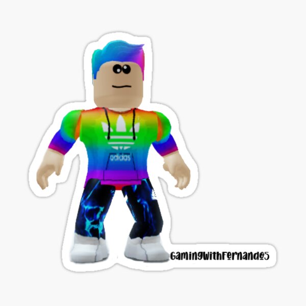 Roblox Characters Stickers Redbubble - rich boy character roblox boy gfx